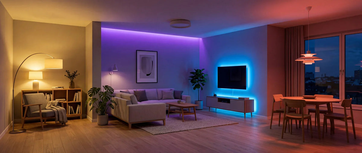 Licht in vielen Farben und für jeden Raum
