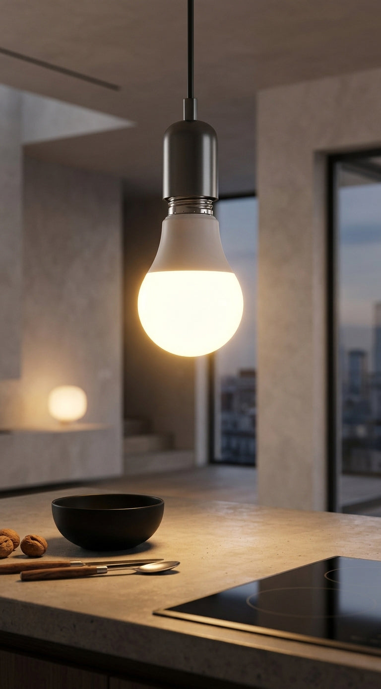 LUMOnova Classic Home A60 in warmweißer Wohnraum-Leuchte
