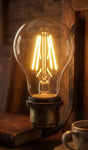 LUMOnova Classic Filament A60 in warmweißer Vintage-Leuchte